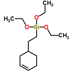 [2-(3-环己烯基)乙基]三乙氧基硅烷结构式
