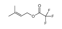3-methylbut-2-enyl 2,2,2-trifluoroacetate结构式