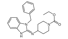 ethyl 4-[[1-benzyl-1H-benzimidazol-2-yl]amino]piperidine-1-carboxylate结构式