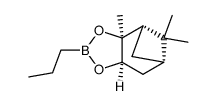 (s)-pinanediol propylboronate Structure