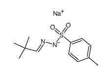 sodium salt of t-butylmethylenetoluene-p-sulphonohydrazide Structure