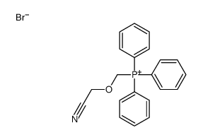 cyanomethoxymethyl(triphenyl)phosphanium,bromide Structure