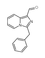 3-苄基-咪唑并[1,5-a]吡啶-1-甲醛结构式