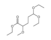 ethyl 5,5-diethoxy-2-methoxypentanoate结构式