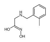 N-hydroxy-2-[(2-methylphenyl)methylamino]acetamide Structure