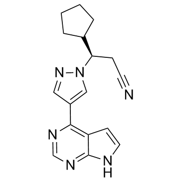 Ruxolitinib (INCB018424) structure