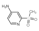 4-Amino-2-(methylsulfonyl)pyridine Structure