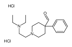 1-[2-(diethylamino)ethyl]-4-phenylpiperidine-4-carbaldehyde,dihydrochloride结构式