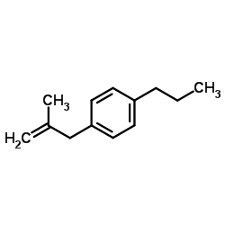 1-(2-Methyl-2-propen-1-yl)-4-propylbenzene Structure