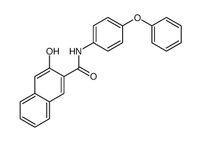 3-hydroxy-N-(4-phenoxyphenyl)naphthalene-2-carboxamide Structure
