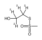 2-Hydroxyethyl-1,1,2,2-d4 Methanethiosulfonate结构式