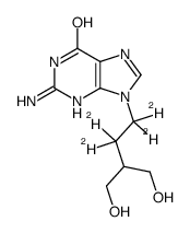 Penciclovir-d4结构式