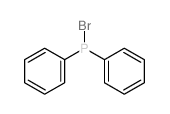 Phosphinous bromide,P,P-diphenyl- Structure