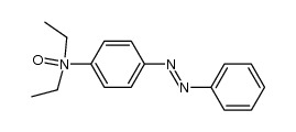N,N-diethyl-4-phenylazoaniline N-oxide Structure