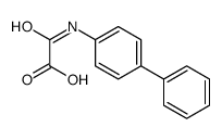 2-oxo-2-(4-phenylanilino)acetic acid结构式