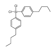 bis(4-butylphenyl)-dichlorosilane结构式