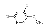 4,6-Dichloro-3-methoxypyridazine Structure