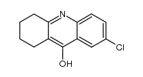 7-chloro-9-hydroxy-1,2,3,4-tetrahydroacridine Structure