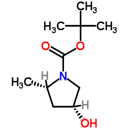 (2s,4r)-4-羟基-2-甲基吡咯烷-1-羧酸叔丁酯图片