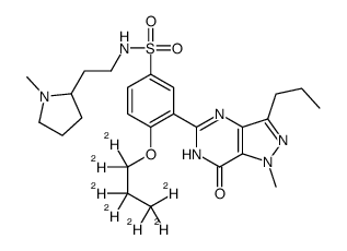 Udenafil-d7结构式