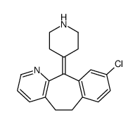 8-Dechloro-9-chloro Desloratadine Structure