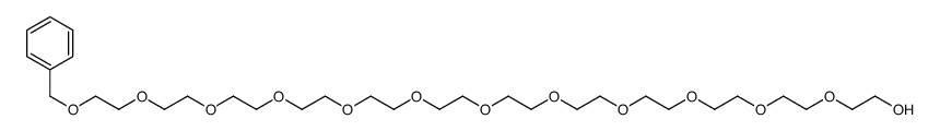 Dodecaethylene glycol Monobenzyl ether structure