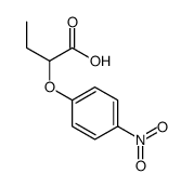 2-(4-nitrophenoxy)butanoic acid结构式