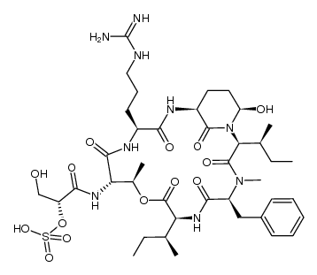 micropeptin MZ925结构式
