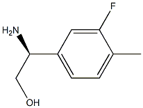 (2S)-2-AMINO-2-(3-FLUORO-4-METHYLPHENYL)ETHAN-1-OL Structure