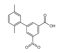 3-(2,5-dimethylphenyl)-5-nitrobenzoic acid Structure