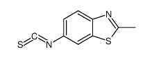 Benzothiazole, 6-isothiocyanato-2-methyl- (9CI)结构式