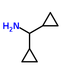 (二环丙基甲基)胺结构式