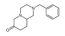 2-benzyl-3,4,6,8,9,9a-hexahydro-1H-pyrido[1,2-a]pyrazin-7-one结构式