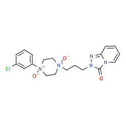 曲唑酮1,4-二-N-氧化物结构式