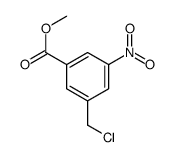 3-(氯甲基)-5-硝基苯甲酸甲酯结构式