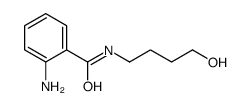 2-amino-N-(4-hydroxybutyl)benzamide Structure