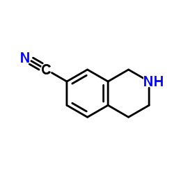 1,2,3,4-Tetrahydro-7-isoquinolinecarbonitrile structure