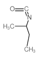 2-Isocyanatobutane Structure
