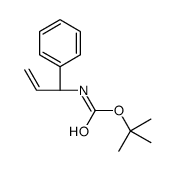 tert-butyl N-[(1R)-1-phenylprop-2-enyl]carbamate结构式