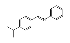 N-phenyl-1-(4-propan-2-ylphenyl)methanimine Structure