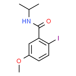2-Iodo-N-isopropyl-5-methoxybenzamide Structure