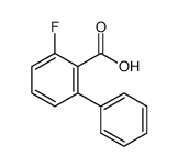 3-FLUORO-[1,1'-BIPHENYL]-2-CARBOXYLIC ACID结构式