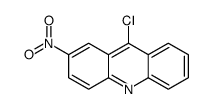 9-chloro-2-nitroacridine结构式