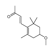 4-(4-methoxy-2,6,6-trimethylcyclohexen-1-yl)but-3-en-2-one结构式