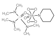 Molybdenum,(N,N,N',N',N'',N''-hexamethylphosphoric triamide-kO)oxodiperoxy(pyridine)-, (PB-7-34-1222'2')- structure