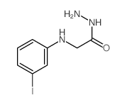 Glycine, N-(3-iodophenyl)-, hydrazide picture
