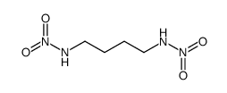 N-(4-nitramidobutyl)nitramide Structure
