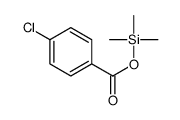 4-Chlorobenzoic acid trimethylsilyl ester结构式