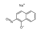 1,2-naphthoquinone 2-oxime sodium salt Structure