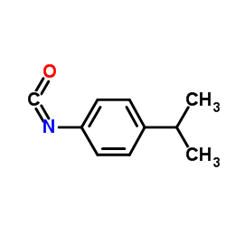 4-异丙基苯异氰酸酯结构式